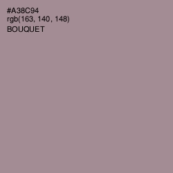 #A38C94 - Bouquet Color Image