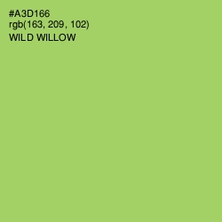 #A3D166 - Wild Willow Color Image