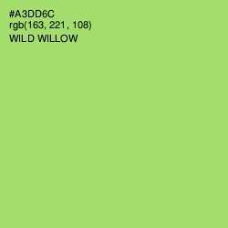 #A3DD6C - Wild Willow Color Image