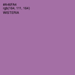 #A46FA4 - Wisteria Color Image