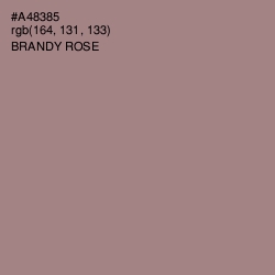 #A48385 - Brandy Rose Color Image
