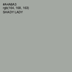 #A4A8A3 - Shady Lady Color Image