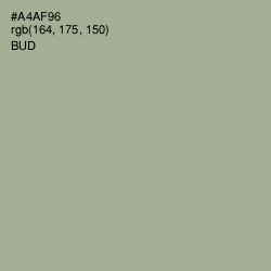 #A4AF96 - Bud Color Image