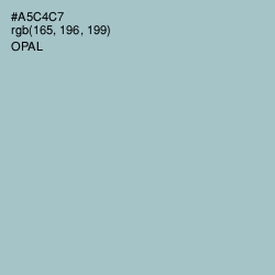 #A5C4C7 - Opal Color Image