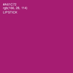 #A61C72 - Lipstick Color Image