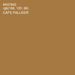 #A67842 - Cape Palliser Color Image