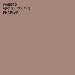 #A6857D - Pharlap Color Image