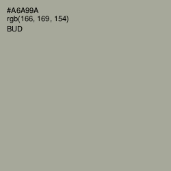 #A6A99A - Bud Color Image
