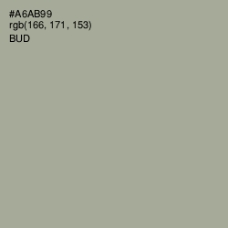 #A6AB99 - Bud Color Image