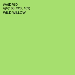 #A6DF6D - Wild Willow Color Image