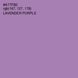 #A77FB2 - Lavender Purple Color Image
