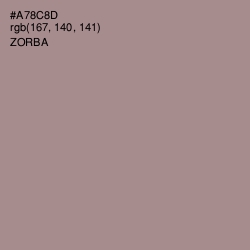 #A78C8D - Zorba Color Image