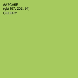 #A7CA5E - Celery Color Image