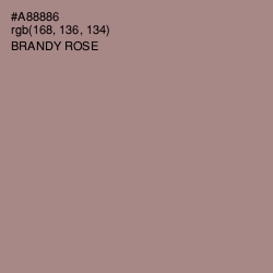 #A88886 - Brandy Rose Color Image