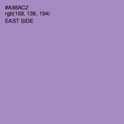 #A88AC2 - East Side Color Image