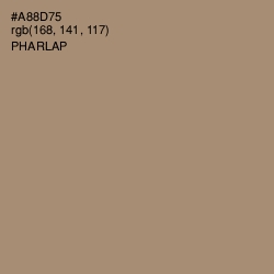 #A88D75 - Pharlap Color Image
