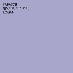 #A8A7CB - Logan Color Image