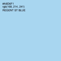 #A8D6F1 - Regent St Blue Color Image