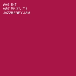 #A91547 - Jazzberry Jam Color Image