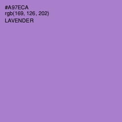 #A97ECA - Lavender Color Image