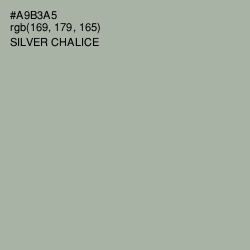 #A9B3A5 - Silver Chalice Color Image