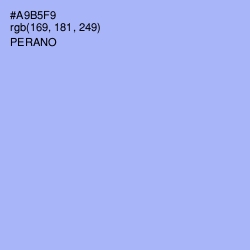#A9B5F9 - Perano Color Image