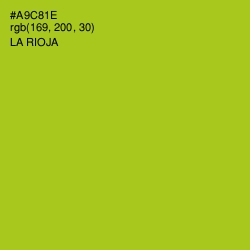 #A9C81E - La Rioja Color Image
