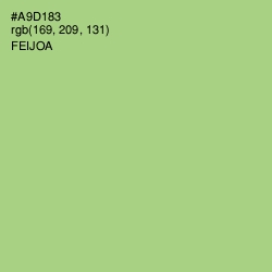 #A9D183 - Feijoa Color Image