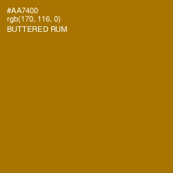 #AA7400 - Buttered Rum Color Image