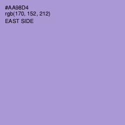 #AA98D4 - East Side Color Image