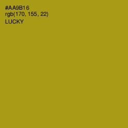 #AA9B16 - Lucky Color Image