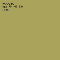 #AAA35C - Husk Color Image