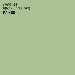 #AAC195 - Rainee Color Image