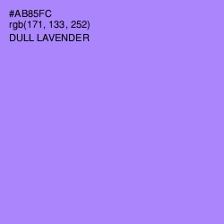 #AB85FC - Dull Lavender Color Image