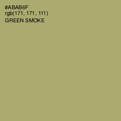 #ABAB6F - Green Smoke Color Image