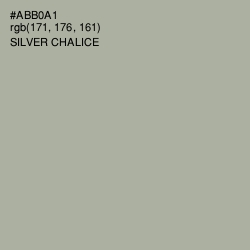 #ABB0A1 - Silver Chalice Color Image