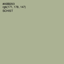 #ABB293 - Schist Color Image