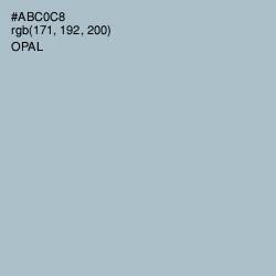 #ABC0C8 - Opal Color Image