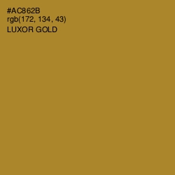 #AC862B - Luxor Gold Color Image