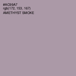 #AC99A7 - Amethyst Smoke Color Image