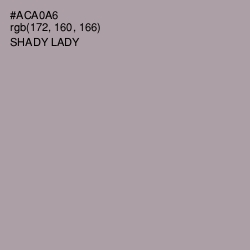 #ACA0A6 - Shady Lady Color Image