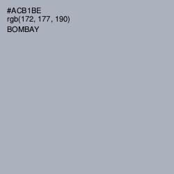 #ACB1BE - Bombay Color Image
