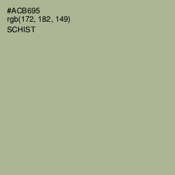 #ACB695 - Schist Color Image