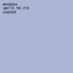 #ACB6D4 - Casper Color Image