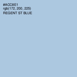 #ACC8E1 - Regent St Blue Color Image