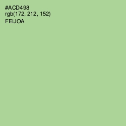 #ACD498 - Feijoa Color Image