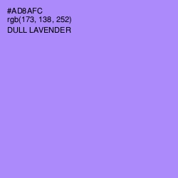 #AD8AFC - Dull Lavender Color Image