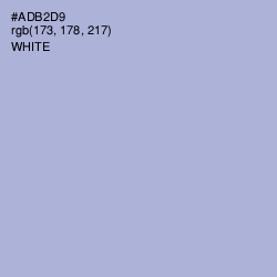 #ADB2D9 - Pigeon Post Color Image