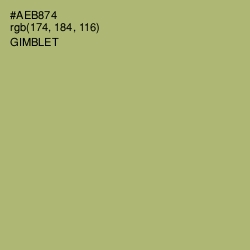 #AEB874 - Gimblet Color Image
