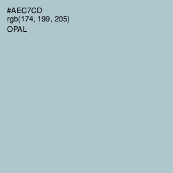 #AEC7CD - Opal Color Image